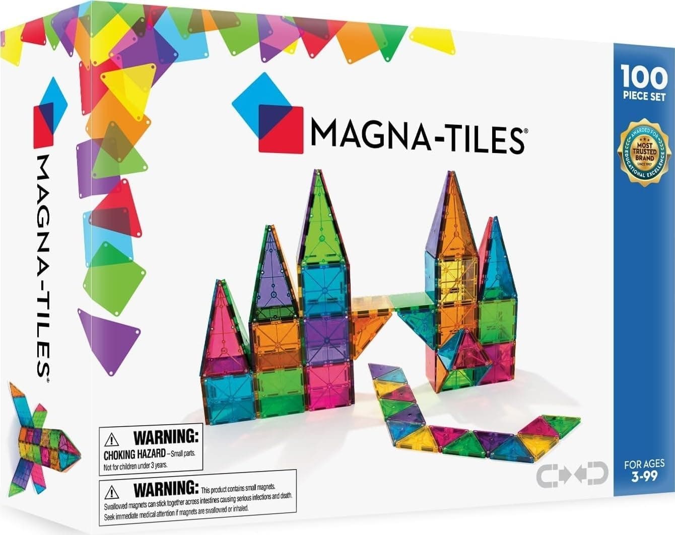 Magna-Tiles 100-Piece Set